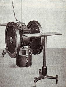 Photo of Föppl's experiment