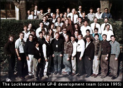 Lockheed Martin Space Systems Company GP-B development team circa 1995.